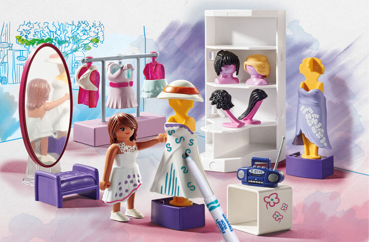 Playmobil Color Vestidor 71373