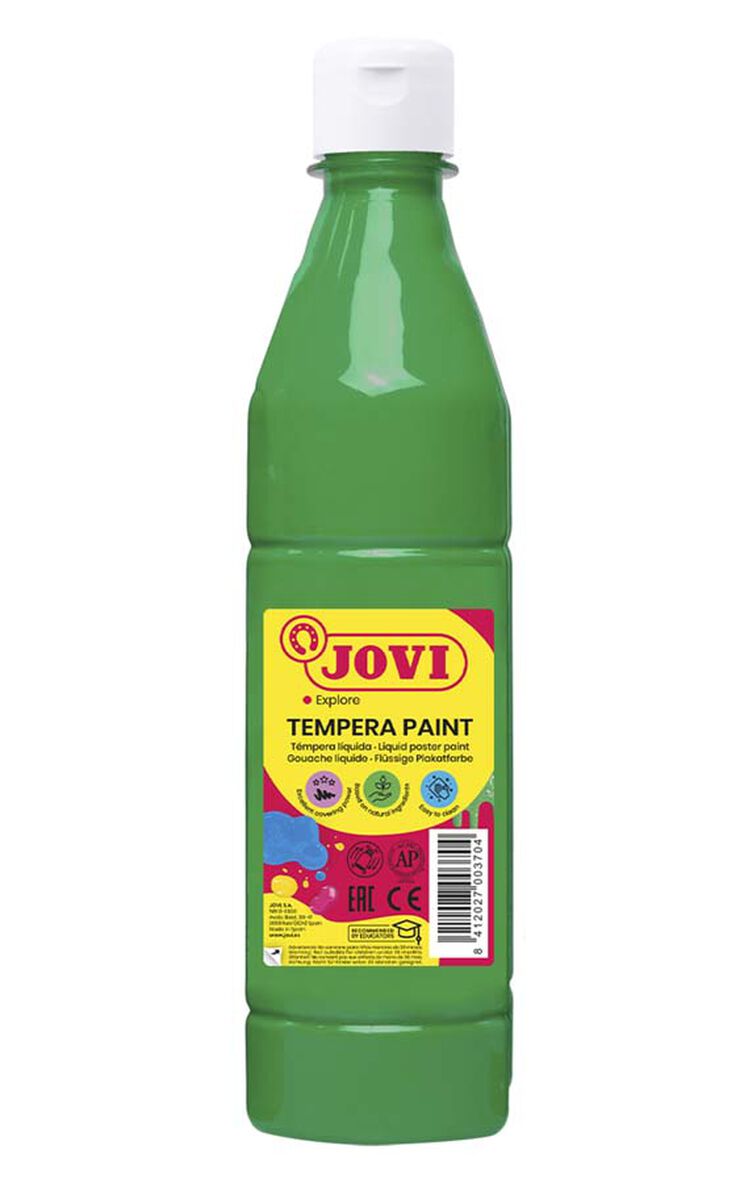 Témpera Jovi 500ml verde