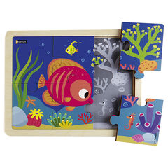 Puzzle De Madera - Los Peces Tropicales