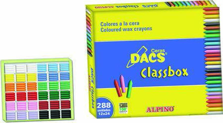 Ceras mixtas Dacs Pack Escolar 288u