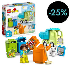 LEGO® DUPLO Camión de Reciclaje de la Basura 10987