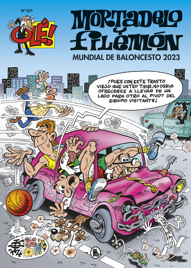 Mundial de baloncesto 2023 (Ol&eacute;! Mortadelo 221)
