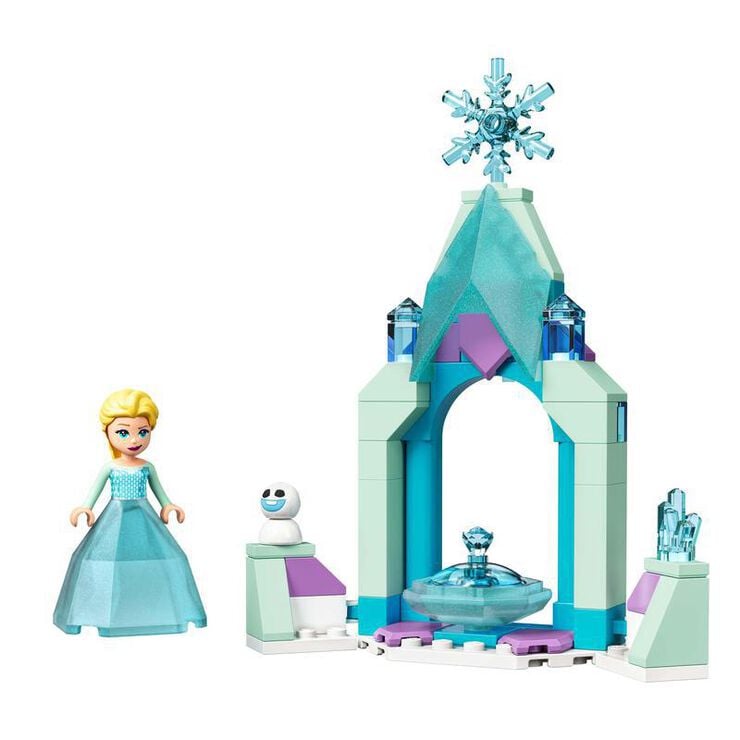 LEGO® Disney Patio del castillo de Elsa 43199