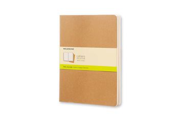 CAHIER 3 KRAFT MOLESKINE XL LLIS