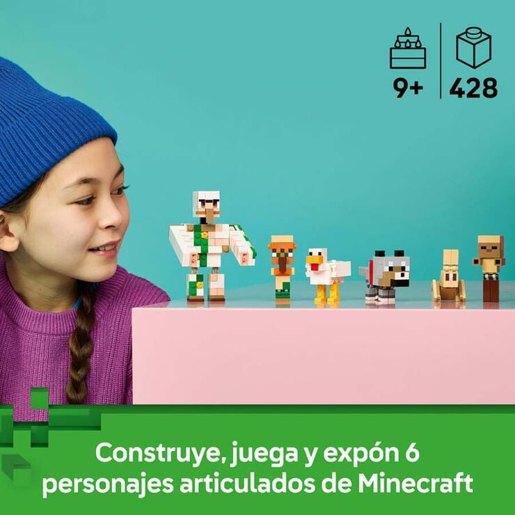 LEGO&reg; Minecraft Ataque del Chicken Jockey en el Desierto 21592