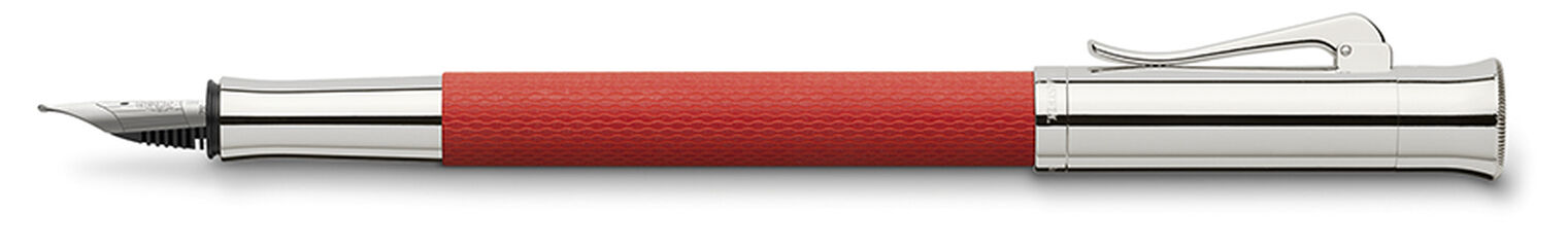 PLUMA FABER-CASTELL GUILLOCHE ROJO