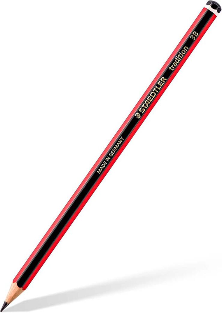 Llapis grafit Staedtler Tradition 110 3B 12u