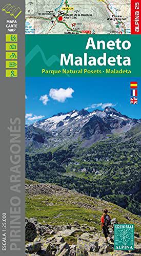 Aneto. Maladeta 1:25.000