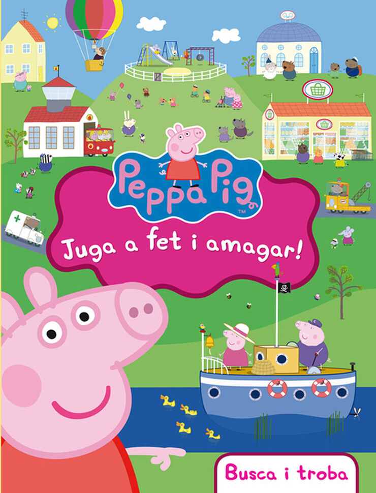 Peppa Pig. Llibre joguina - Juga a fet i amagar!