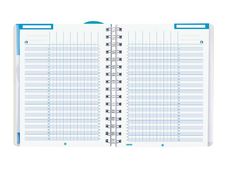 Agenda Magistral Finocam 1/4 SV 23-24 Blau Cat