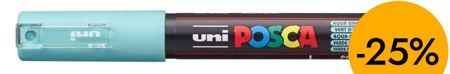 Rotulador Posca PC-1M 0,7mm verde marino