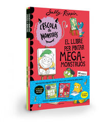 Escola de Monstres PACK ARTISTA: Llibre per pintar + Apr&egrave;n a dibuixar