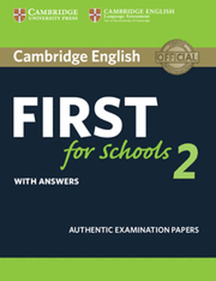 First Schools 2 Student'S Book Key
