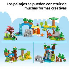 LEGO® DUPLO Town Famílies de la Fauna Salvatge “3 en 1” 10446