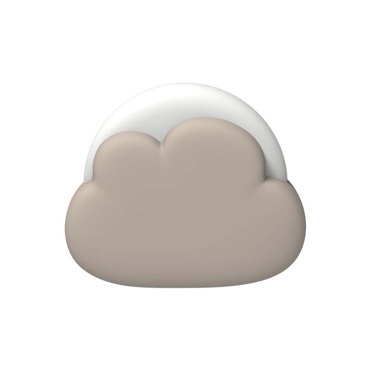 Làmpada de Nit Cloudy sorra marfil