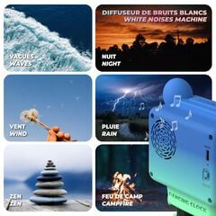 Altavoz Reloj Mob azul