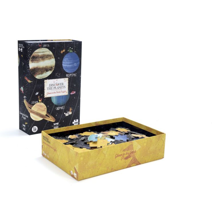 Puzle Discover The Planets brilla en la oscuridad Puzle Discover The Planets brilla en la oscuridad