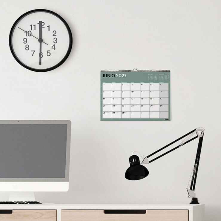 Calendario Miquelrius Pared A4 Castellano Chromatic 2027