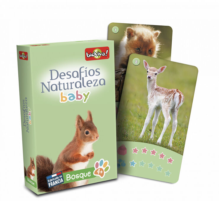 Juego de cartas Bioviva Desafíos Naturaleza Bosque