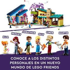 LEGO® Friends Casas Familiares de Olly y Paisley 42620