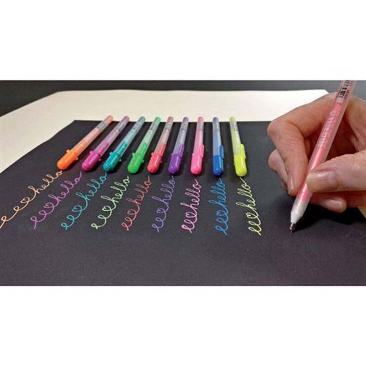 Rotuladores Sakura Gelly Roll Moonlight Fluor 12 colores