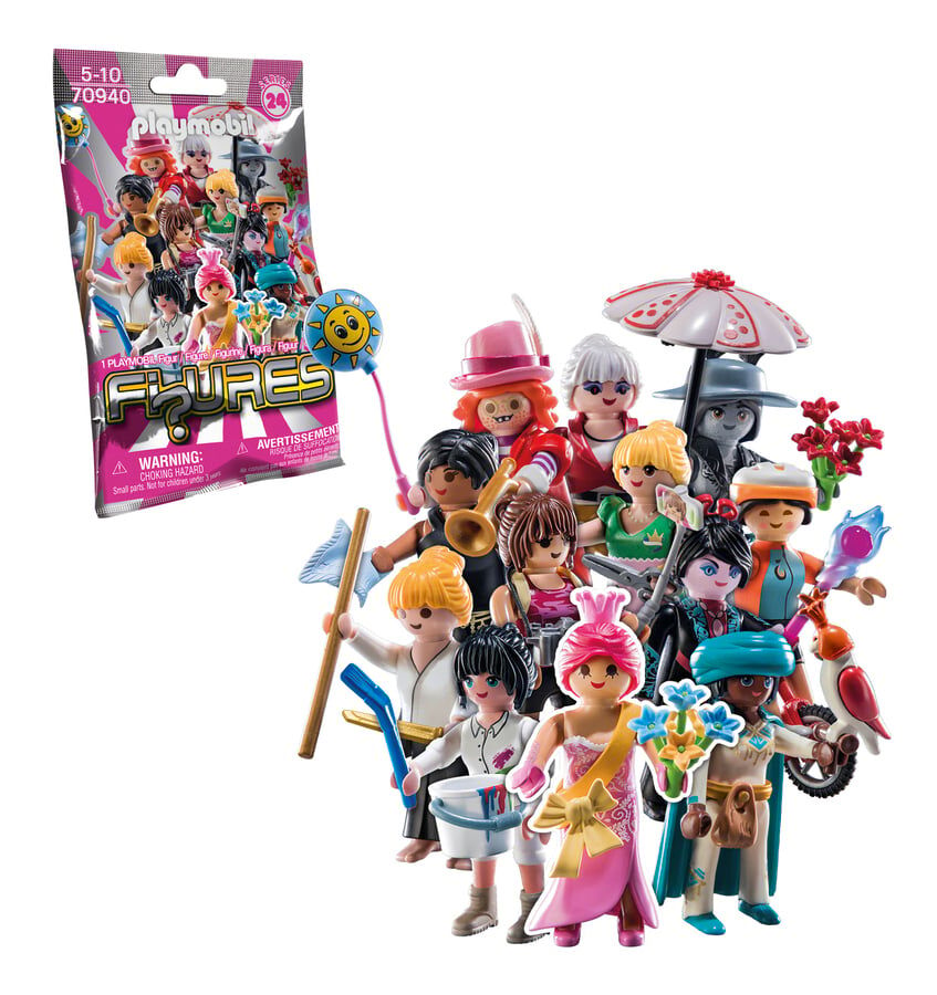 Playmobil Figuras Caja Rosa Serie 24 70940