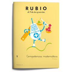Competencia matemática 1 1º Primaria Rubio 9788416744107