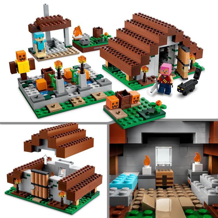 LEGO® Minecraft El llogaret abandonat 21190