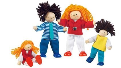 Ninos articulats Fam&iacute;lia 4 unitats