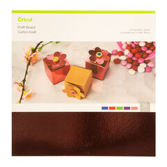 Cartón Kraft 30x30cm Jewels 30 hojas