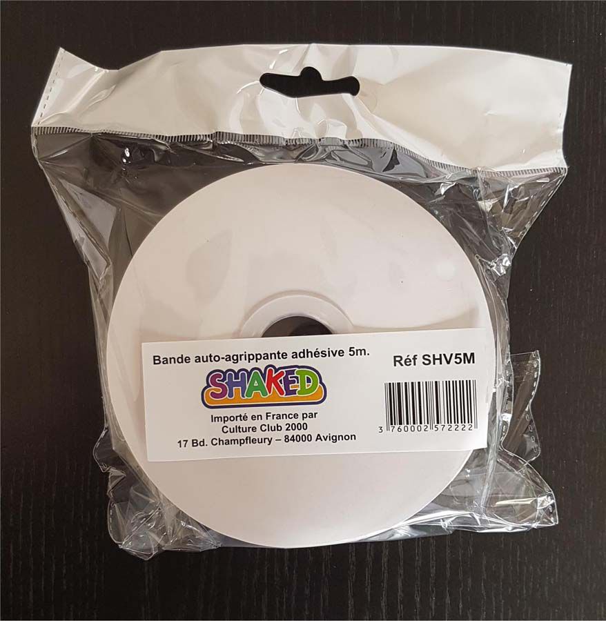 Cinta adhesiva velcro Culture Club 2cmx5m 2u