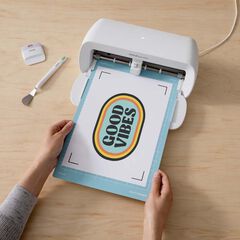 Cricut Vinil Iron-On imprimible A4 roba fosca blanc 3 fulls