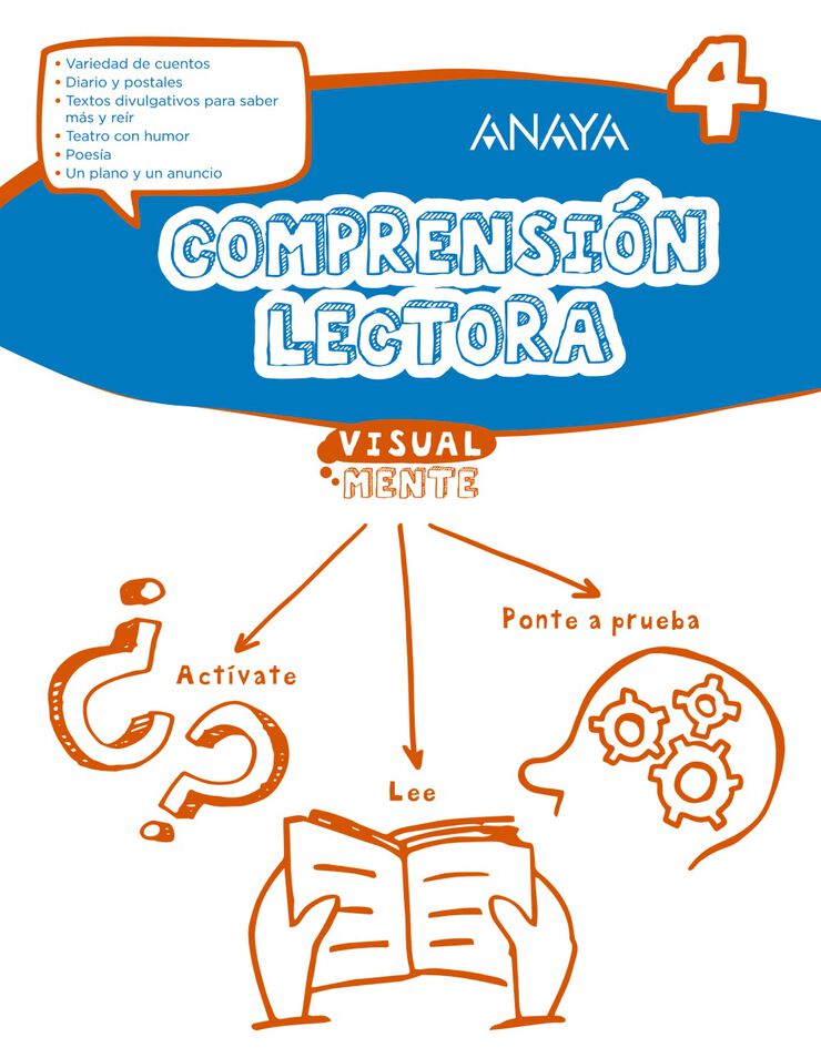 Comprensión Lectora 4º Primaria Anaya