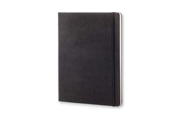 Libreta Moleskine P azul cuadro
