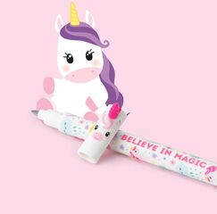 Bolígrafo de gel borrable Unicornio