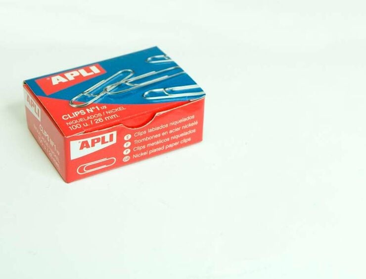 Clips Apli n&uacute;mero 1,5 100u