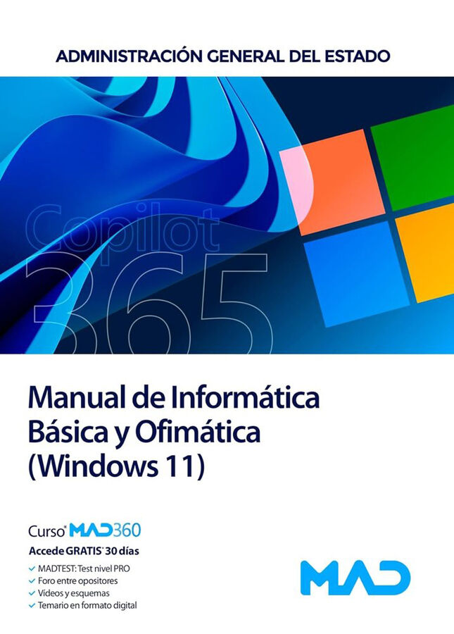 Manual de Inform&aacute;tica b&aacute;sica y ofim&aacute;tica (Windows 11)