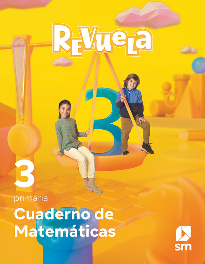 Cuaderno de Matem&aacute;ticas. 3 Primaria. Revuela