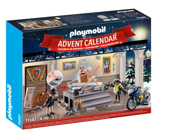 Playmobil Calendario de Adviento Robo en el museo71347