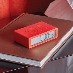Rellotge despertador Lexon Flip + R9 vermell