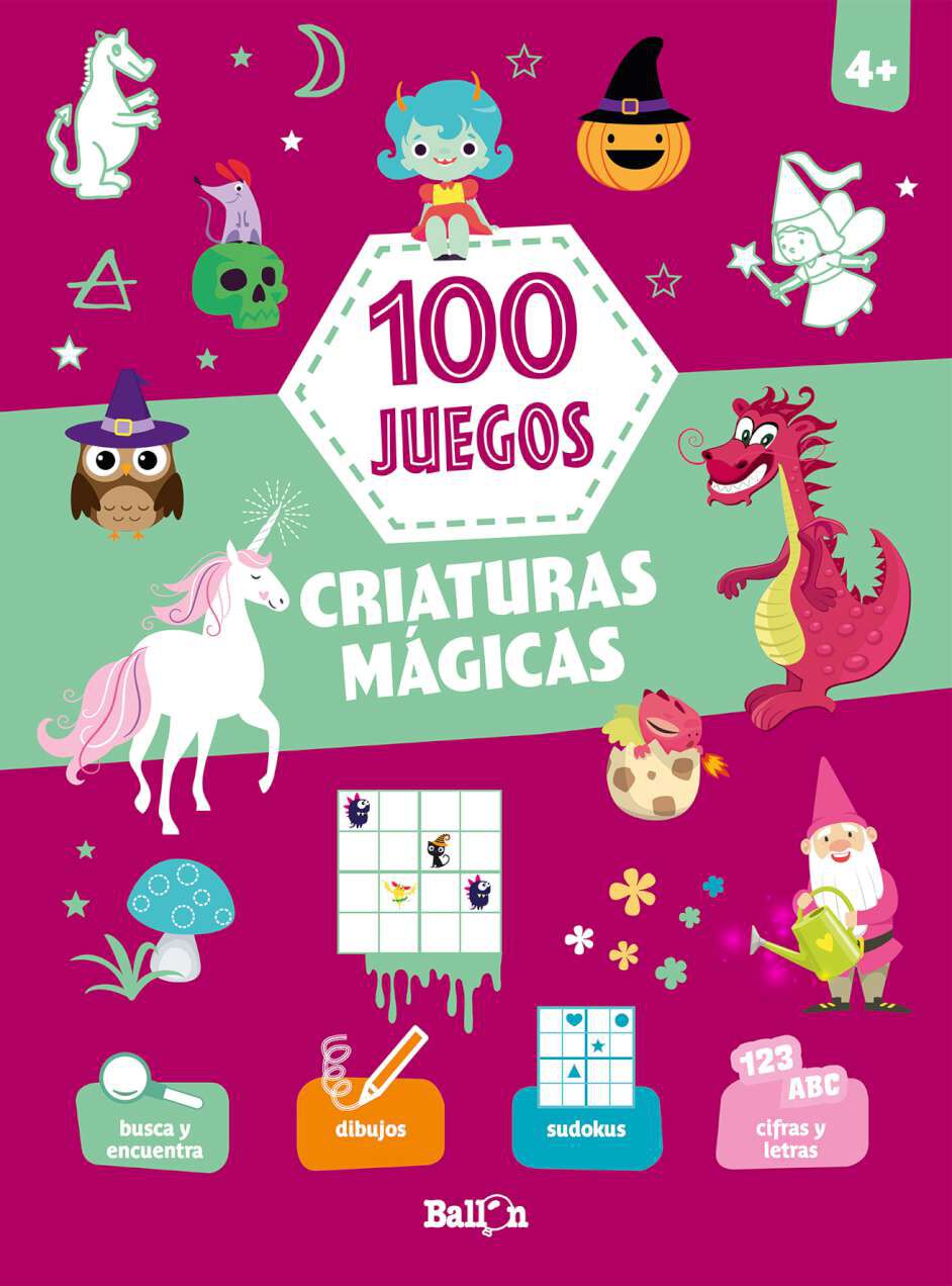 100 juegos - Criaturas m&aacute;gicas