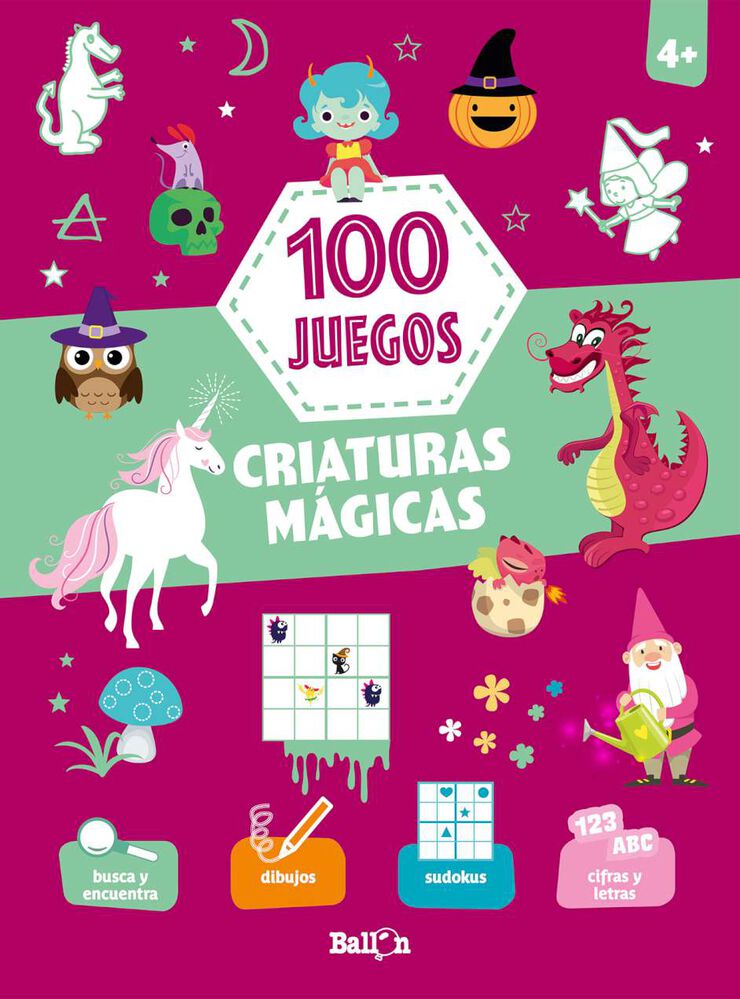 100 juegos - Criaturas mágicas