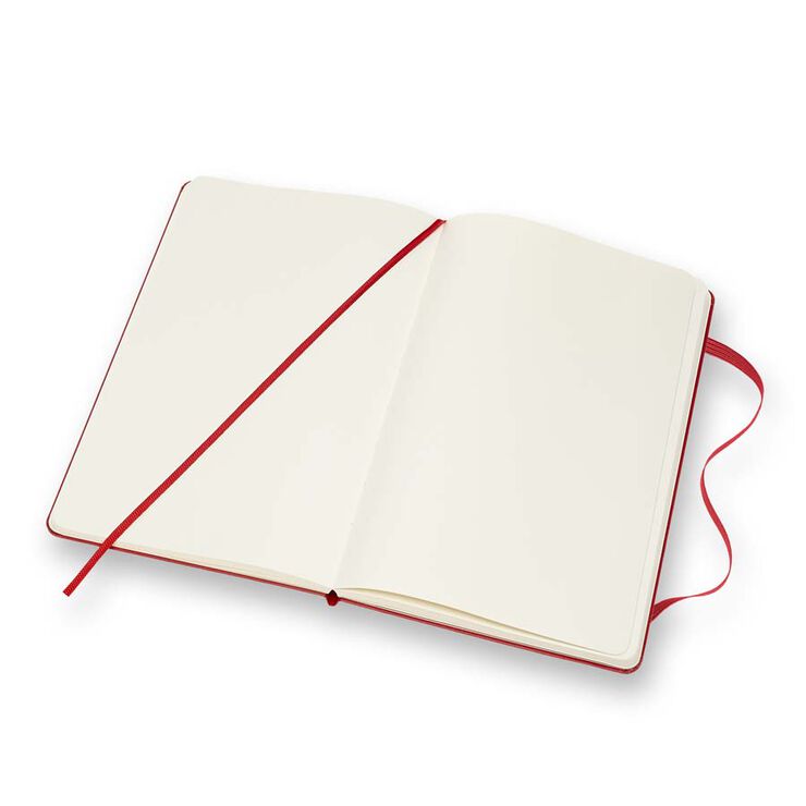 Libreta Moleskine liso rojo