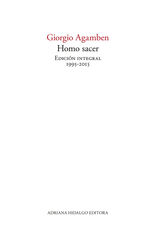 Homo sacer. Edici&oacute;n integral