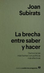 La brecha entre saber y hacer