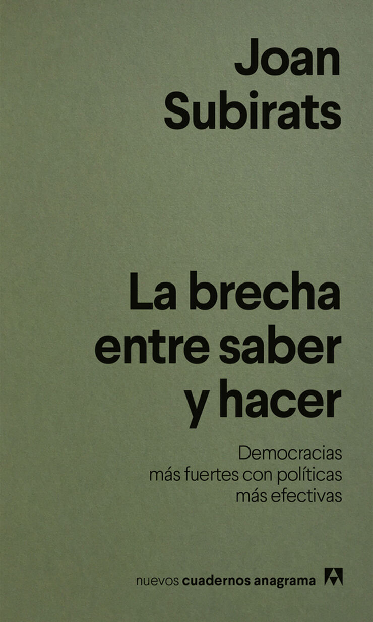 La brecha entre saber y hacer