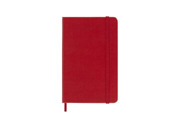Agenda Moleskine 23 D/P Clas.Pocket Rojo