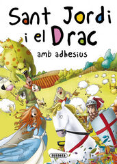 Sant Jordi i el Drac amb adhesius