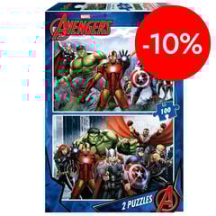 Puzle 2x100 piezas Avengers