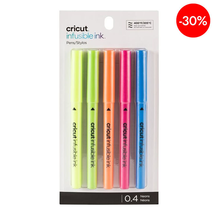 Retoladors Infusible Ink 0,4mm glitter 5 colors